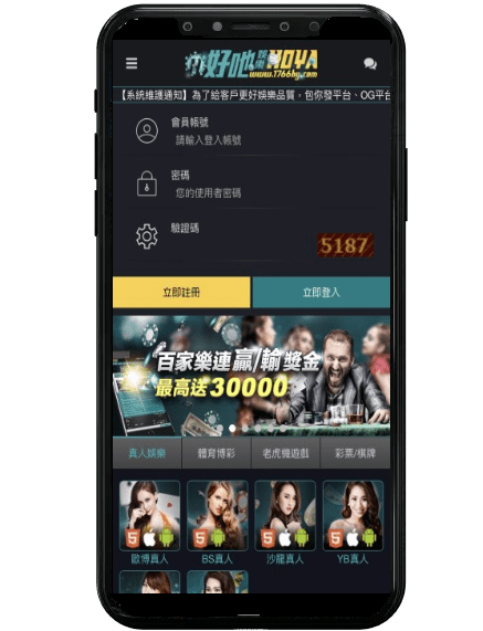 彩金娛樂城平台畫面